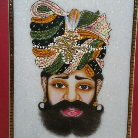 Rajasthan RAJA prints - PAIR of TWO DIFFERENT PRINTS - Picture 3 of 4